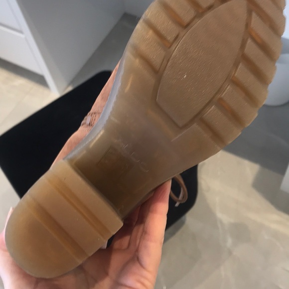 Aldo Suede Boots in Latte - Picture 5 of 6